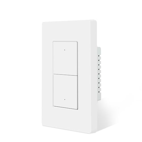 Photo 1 of Matter WiFi 3 Way Smart Switch, Smart Switches for Lights Compatible with Apple Home, Google Home, SmartThings