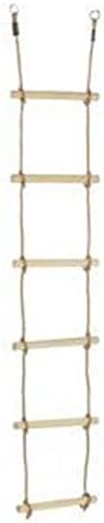 ZLZBF Children's Wooden Ladder Six Files Children's Swing Indoor And Outdoor Swing Puzzle Early Childhood Toys