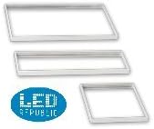 Led Republic led Panel Light Frame for 2x2 2x4 1x4 Size (1x4)
