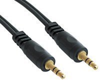 1m 3.5mm Jack Cable - Premium Quality / 24k Gold Plated/Audio/Stereo/Male to Male