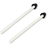 Aillsa Ceramic Shaft Assembly Compatible with Fluval 304, 305, 404, 405 for Impellers w/Straight Fan Blades Only, A20066 External Filter Replacement Shaft
