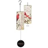 Carson Wind Chime-Cylinder Sonnet-Cardinals Appear (18")