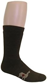 Alpaca Heavyweight Socks Dark Brown Large Crew