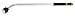 Dramm 22341 Carded Classic Rain Wand with Shutoff, 24-Inch, Silver, (136416)