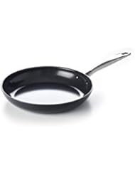 GreenPan CC002671-001 Prime Midnight Ceramic Frying Pan, 12', Black