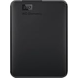 WD 5TB Elements Portable External Hard Drive HDD, USB 3.0, Compatible with PC, Mac, PS4 & Xbox - WDBU6Y0050BBK-WESN