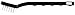 SPARTA Flo-Pac Grout Brush, Utility Brush with Crimped Stainless Steel Bristles for Cleaning, Detail Work, and Janitorial Use, 7 Inches, Black