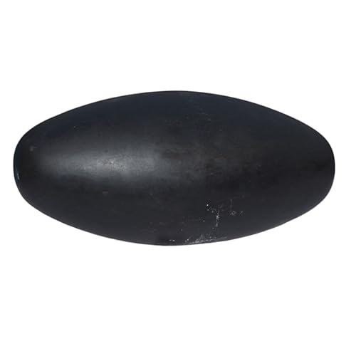 Black Shiva Lingam BLACK 6"inch Approx ~ Original Narmada River Shiva Bana Lingam Banalinga Narmadeshwar Shivling Shiv Ling Mahakal Jyotirlinga Indian God Idols & Statues Stone Religious god Idol