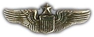 US Air Force Senior Pilot Wings Lapel Pin