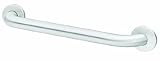 Bradley 8120-001420 Heavy Duty Stainless Steel Standard Grab Bar with Concealed Mounting, 1-1/2