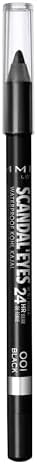 ScandalEyes Kohl Kajal Matita Occhi, Waterproof, Nero (001 Black)