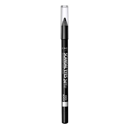 ScandalEyes Kohl Kajal Matita Occhi, Waterproof, Nero (001 Black)