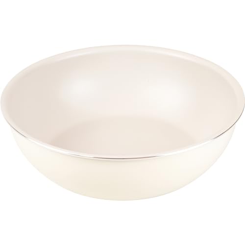 和平フレイズ 食洗器対応 深型フライパン 22cm IH・ガス PFOAフリー ふっ素樹脂加工 ホワイト 白 ララッテ・トルテ RB-3082