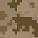 Pilot Camo Retractable Ball Point Pen, Desert Sand Camo, Medium Point, Black Ink, 1 Pen (51310)