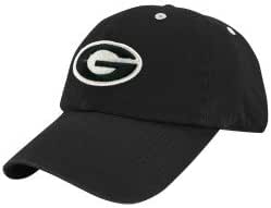 black georgia bulldogs fitted hat