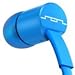 Sol Republic 1112-36 JAX In-Ear Headphones with 1-Button Mic and Music Control - Electric Blue
