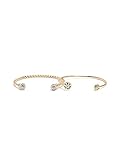 GUESS Factory Women's Gold-Tone Bangle Set