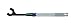 Acu-Min 51-1836 Open End Wrench, 5.5 millimeter, Steel Handle, Black Oxide Finish, 3 inches Overall Length