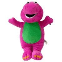 Barney 12" Tall Plush Toy