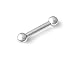 316L Surgical Steel Straight Barbell 10g 5/8