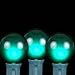 Novelty Lights Incandescent G50 Globe Replacement Bulbs - Outdoor Individual Bulbs for Events, Holiday Parties, Patios, and More - E17/C9 Intermediate Base, 7 Watt Lights (Green, 25 Pack)