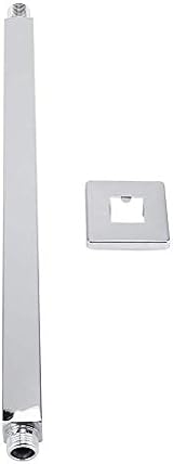 Wifehelper Square Shower Arm 40cm Stainless Steel Wall Mounted Extension Pipe view 6