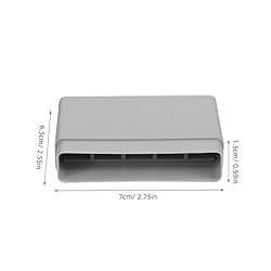 JEWEDECO 5-Compartment Cryovial Storage Box 2ml