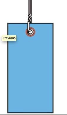 SHIPPING TAG, TYVEK, DK BLUE, SZ#5, BOX OF 1000, SQ. CORNERS, MTL. EYELET, WIRED
