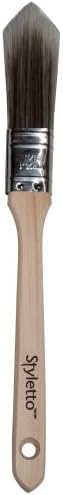 Styletto 00004 1-Inch Precision Brush For Trimming And Edging