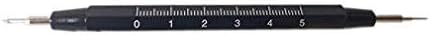 OTOOLWORLDOTOOLWORLD Watch Pins Remove Spring Bar Tool Watch band Strap pins remover (black)