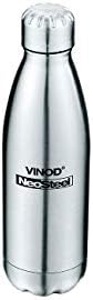 Vinod Stainless Steel Classic Water Bottle, 500 Ml, Silver Vinod Stainless Steel Classic Water Bottle, 500 Ml, Silver