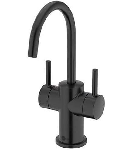 Mountain Plumbing MT1833-NL/PVDPN Point-of-Use Drinking Faucet - Round Body, 90° Spout, Chrome Finish