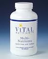 Vital Nutrients Multi-Nutrients with Iron & Iodine 180 Capsules