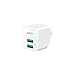 AUKEY USB Wall Charger, Ultra Compact Dual Port 2.4A Output & Foldable Plug for iPhone 11 Pro / 11 Pro Max / 11 / XS/XS Max/XR, iPad Pro/Air 2 /Mini 4, Samsung and More primary