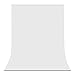 UTEBIT 6 x 9FT/1.8 x 2.8M White Backdrop Polyester Fabric Background Cloth Wrinkle Resistant Photo Booth Screen Backdrops for Photography, Video, Television (Stand Not Included)