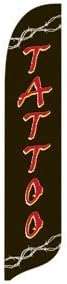2' x 11' Tattoo Quill Feather Flag Kit