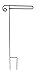 Premium Garden Flag Pole Stand, Garden Flag Stand Powder-Coated Weather-Proof Paint for 31x14 Small Garden Flags