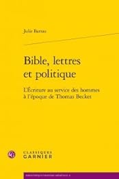 Bible, lettres et politique