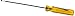 Klein Tools A116-4 3/32-Inch Cabinet-Tip Pocket-Clip Screwdriver