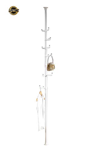 PRINCE HANGER One Touch Coat Rack, White, Steel, Made in Korea - Thumbnail 5
