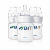 Philips AVENT 4 Ounce BPA Free Bottles 3 Pack