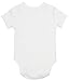Baby Side Snap Bodysuit Set, Short Sleeve Cotton Boy Girl Kimono Onesie, 4 Pack