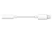 Apple Lightning to 3.5 mm Headphone Jack Adapter - White (2 Pack)