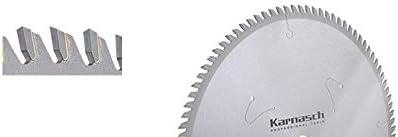 KARNASCH 111425136020 Circular Saw Blades of Hard Metal, Plastics, Profile, Low Cut Width Faces, 136 mm Diameter, 1.8/1.2 mm Thickness, 20/10 mm Boredom, 30 WZ Teeth