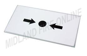 KAC Spare Call Point Glass x10 by Midland Fire On-Line