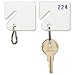 MMF201300006 - Slotted Rack Key Tags for Rack-Style Cabinets