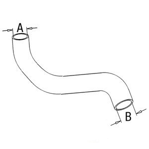 Ford New Holland Radiator Hose Lower Part No: A-C5NN8286C