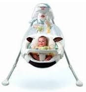 little lamb cradle swing