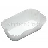 Kitchen Craft Loaf Tin Liners Greaseproof Paper 2lb 40pc