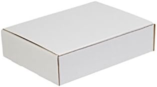 RetailSource ML1292Rx50 12 x 9 x 2" White Literature Mailers, 6" Height, 24.75" Length (Pack of 50)